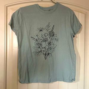 Flower bouquet shirt